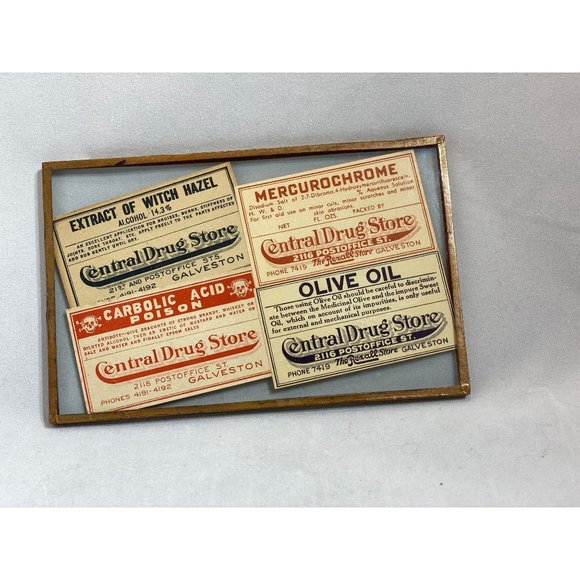 ▫️Vintage Apothecary Medicine Label Wall Art - Picture 2 of 3